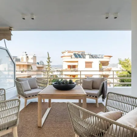 Apartment 2bd Boho Sea View By The Olon Vari (Attica)
